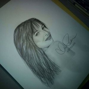 Dakota Johnson Drawing
